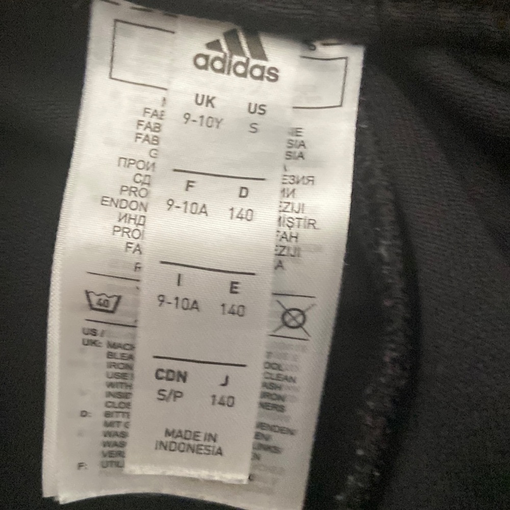 Black adidas pants